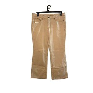 Faded Glory Boot Cut Khaki Pants  Women's Size 16 Petite Tan